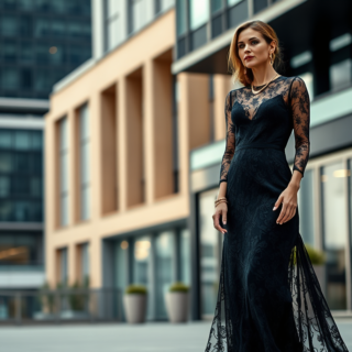 anvelope-jante-brasov.ro | Idei de accesorii pentru o rochie neagră cu dantelă lungă